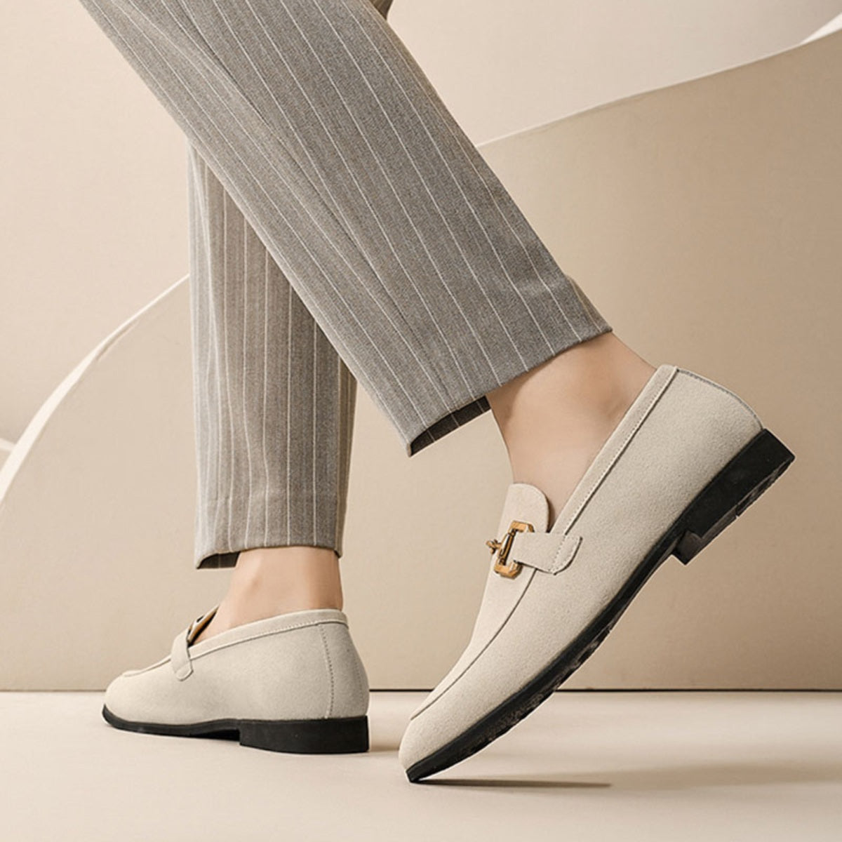 Men's Suede Loafers – Luxury