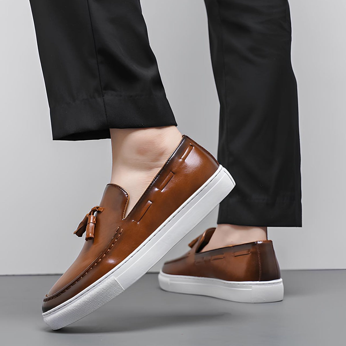 Men's Leather Loafers – Duque