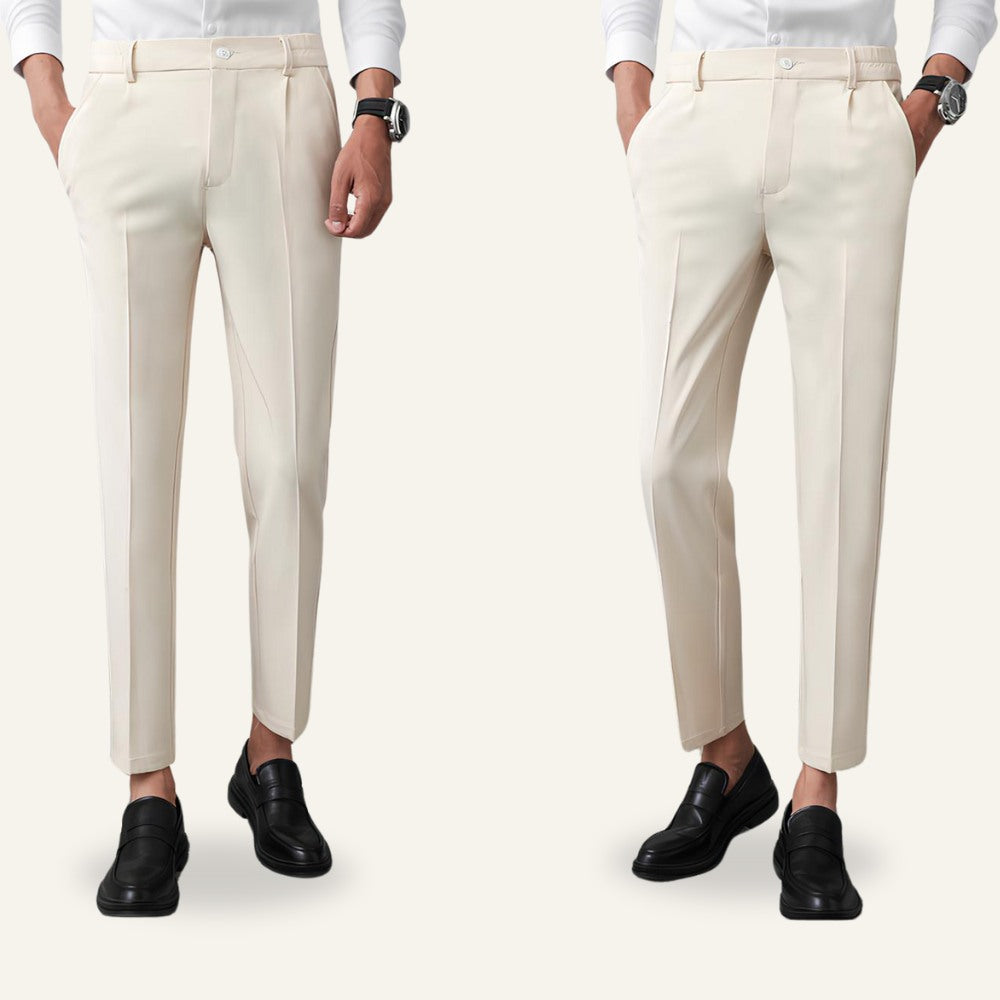 Men's Slim Fit Old Money Anti-Wrinkle Pants – Darvon