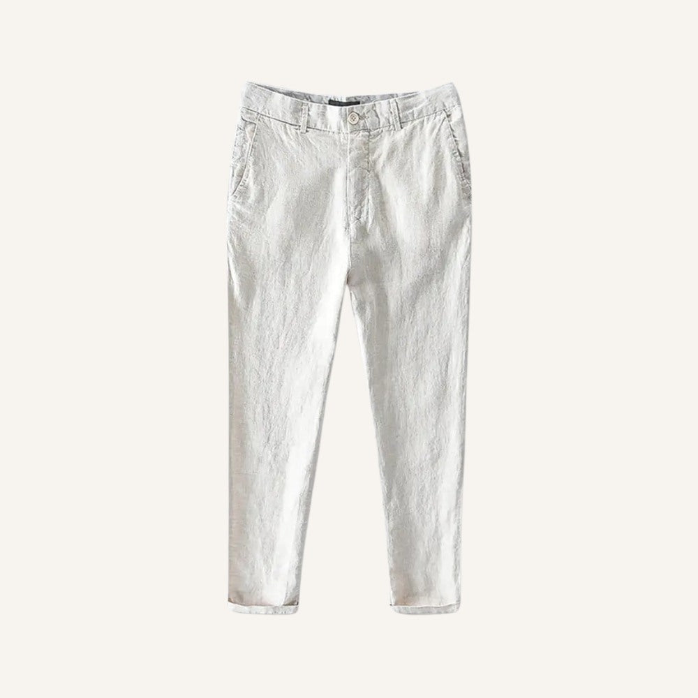 Men's Linen Pants – Bianco