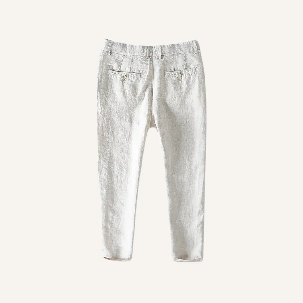 Men's Linen Pants – Bianco