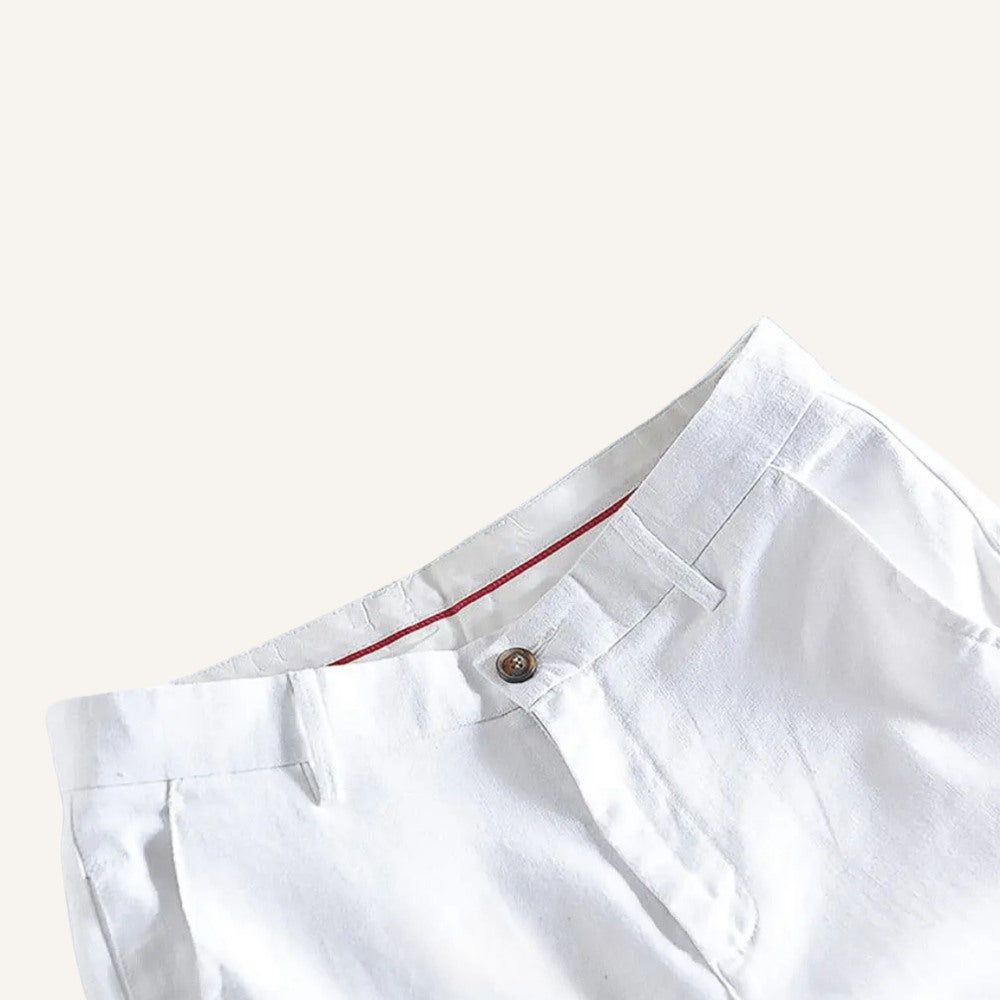 Men's Linen Pants – Bianco