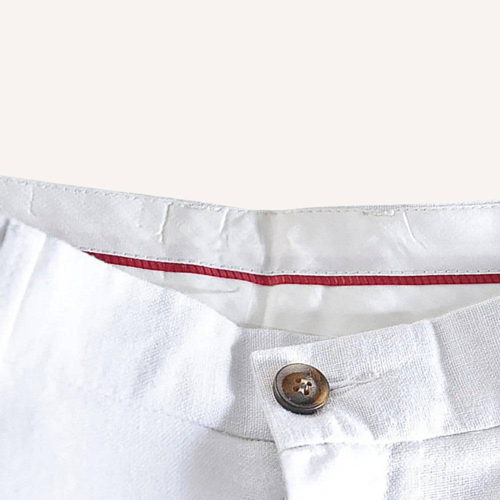 Men's Linen Pants – Bianco