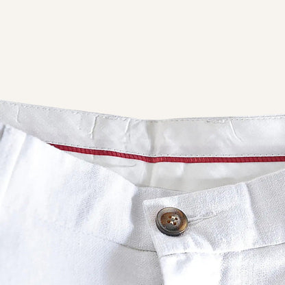 Men's Linen Pants – Bianco