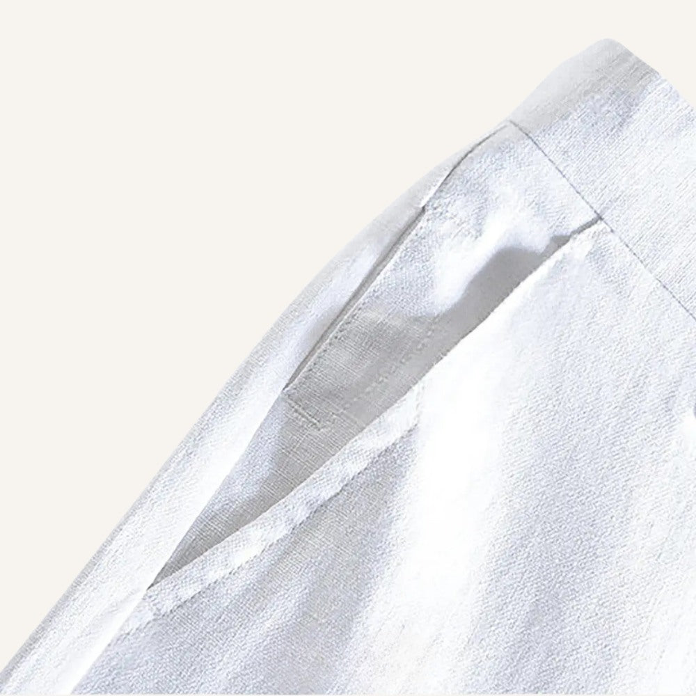 Men's Linen Pants – Bianco