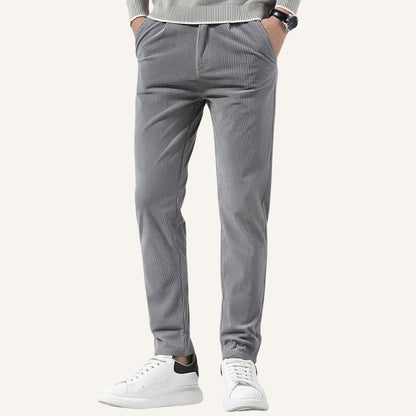 Men's Velvet Slim Fit Pants – Versailles
