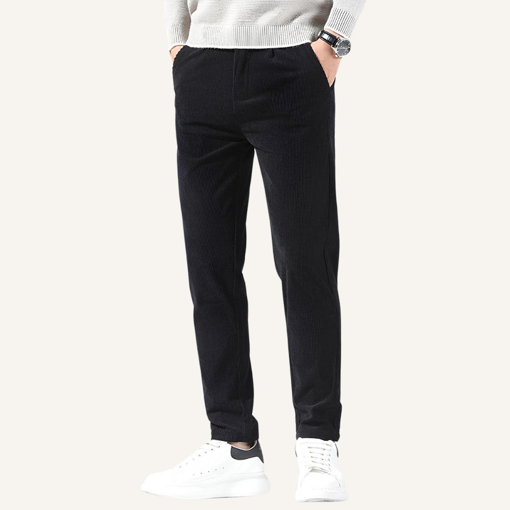 Men's Velvet Slim Fit Pants – Versailles