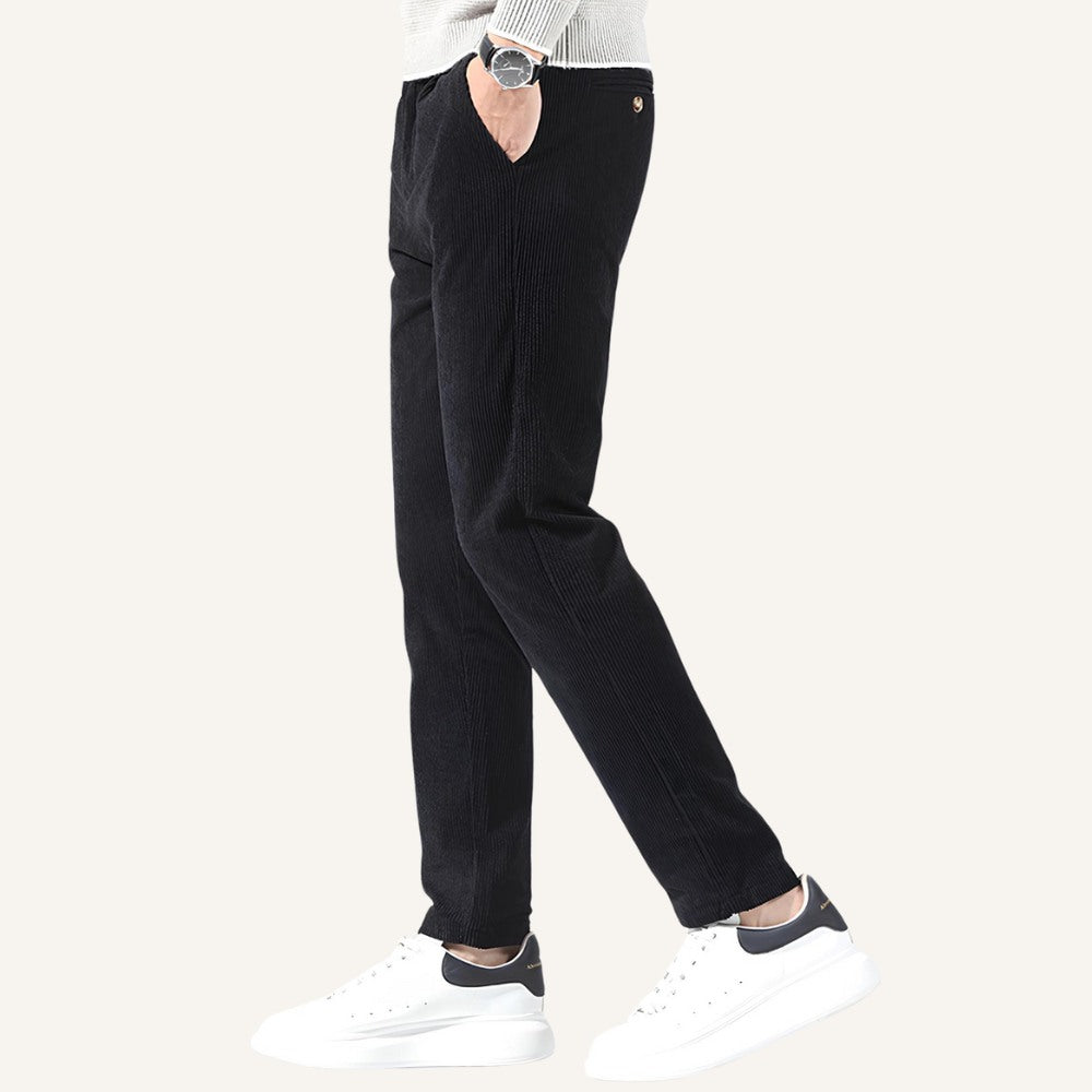Men's Velvet Slim Fit Pants – Versailles