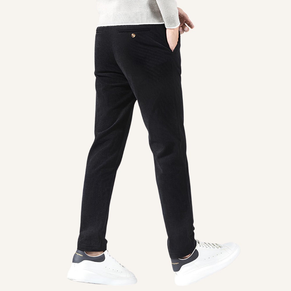 Men's Velvet Slim Fit Pants – Versailles