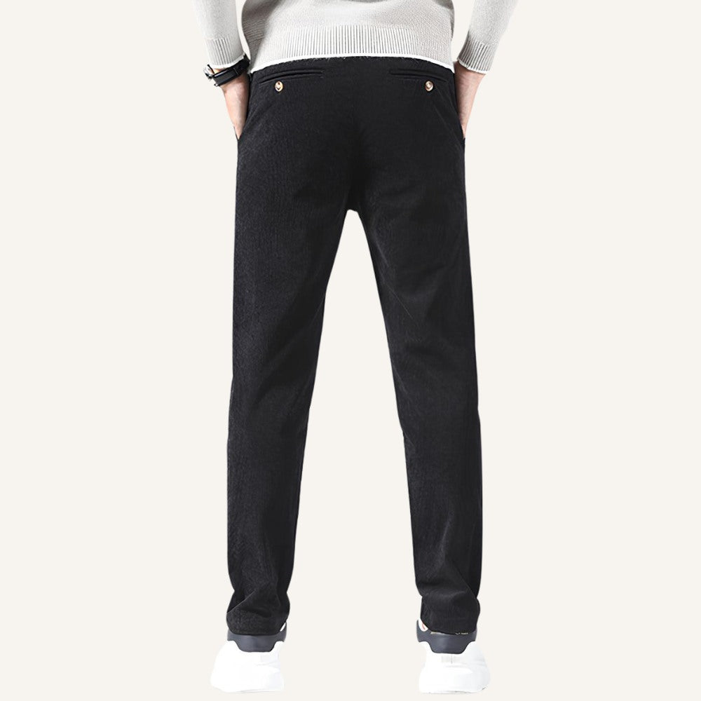 Men's Velvet Slim Fit Pants – Versailles