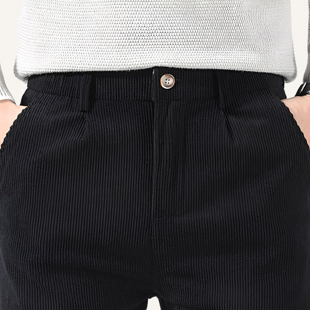 Men's Velvet Slim Fit Pants – Versailles