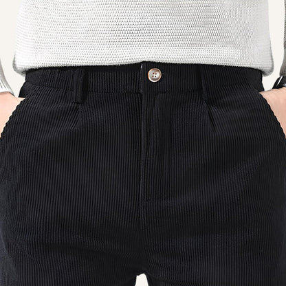 Men's Velvet Slim Fit Pants – Versailles