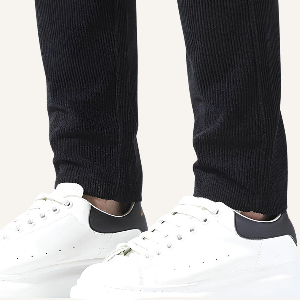 Men's Velvet Slim Fit Pants – Versailles