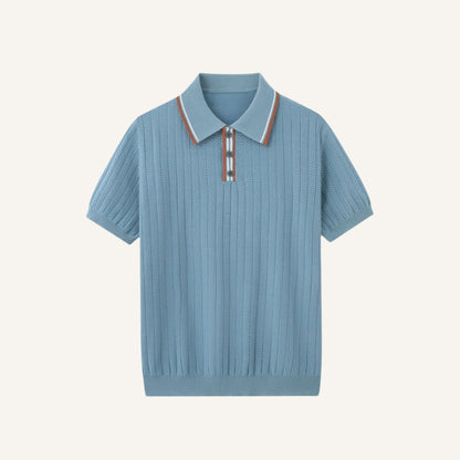 Men's Ribbed Polo Shirt – Loreanni
