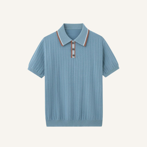 Men's Ribbed Polo Shirt – Loreanni