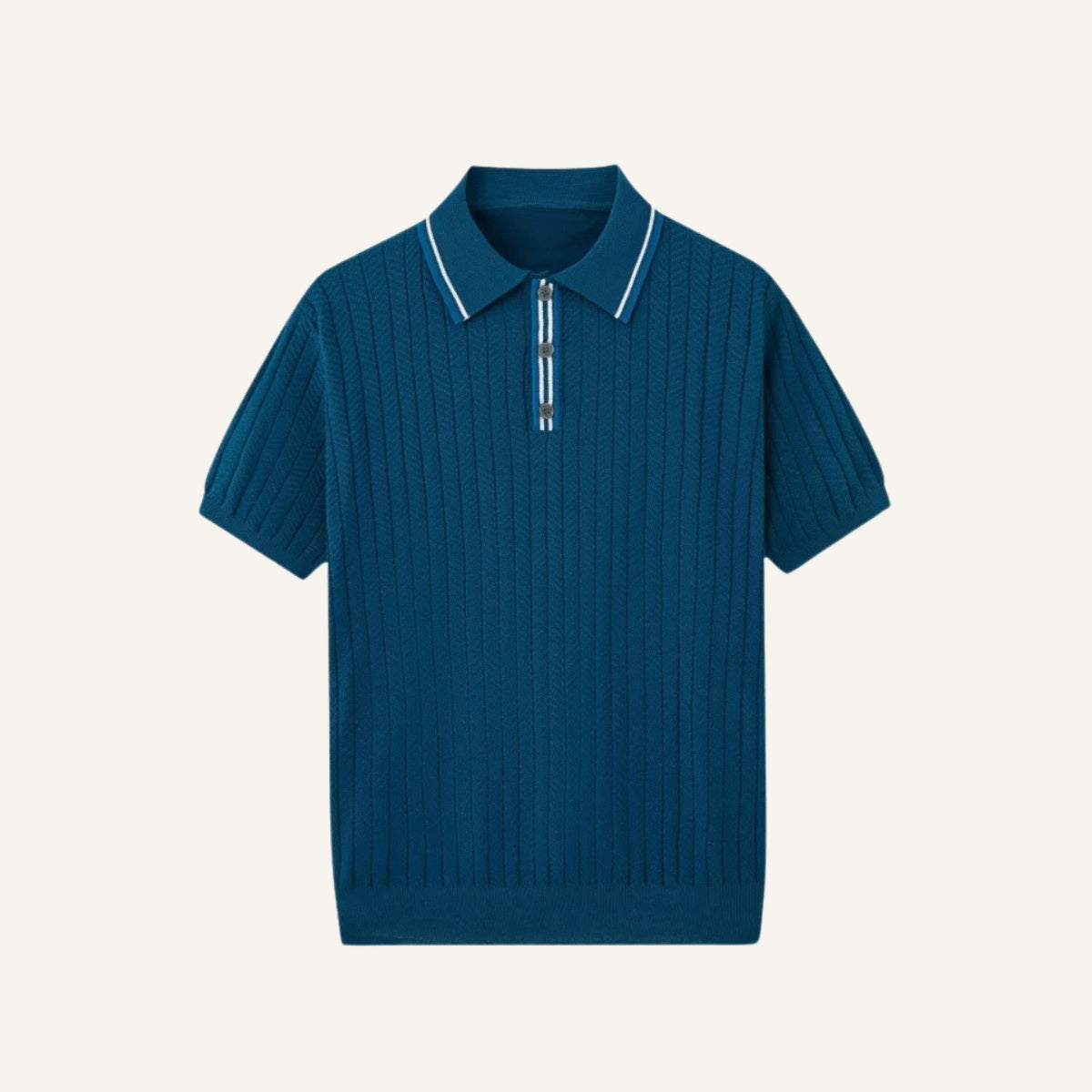 Men's Ribbed Polo Shirt – Loreanni