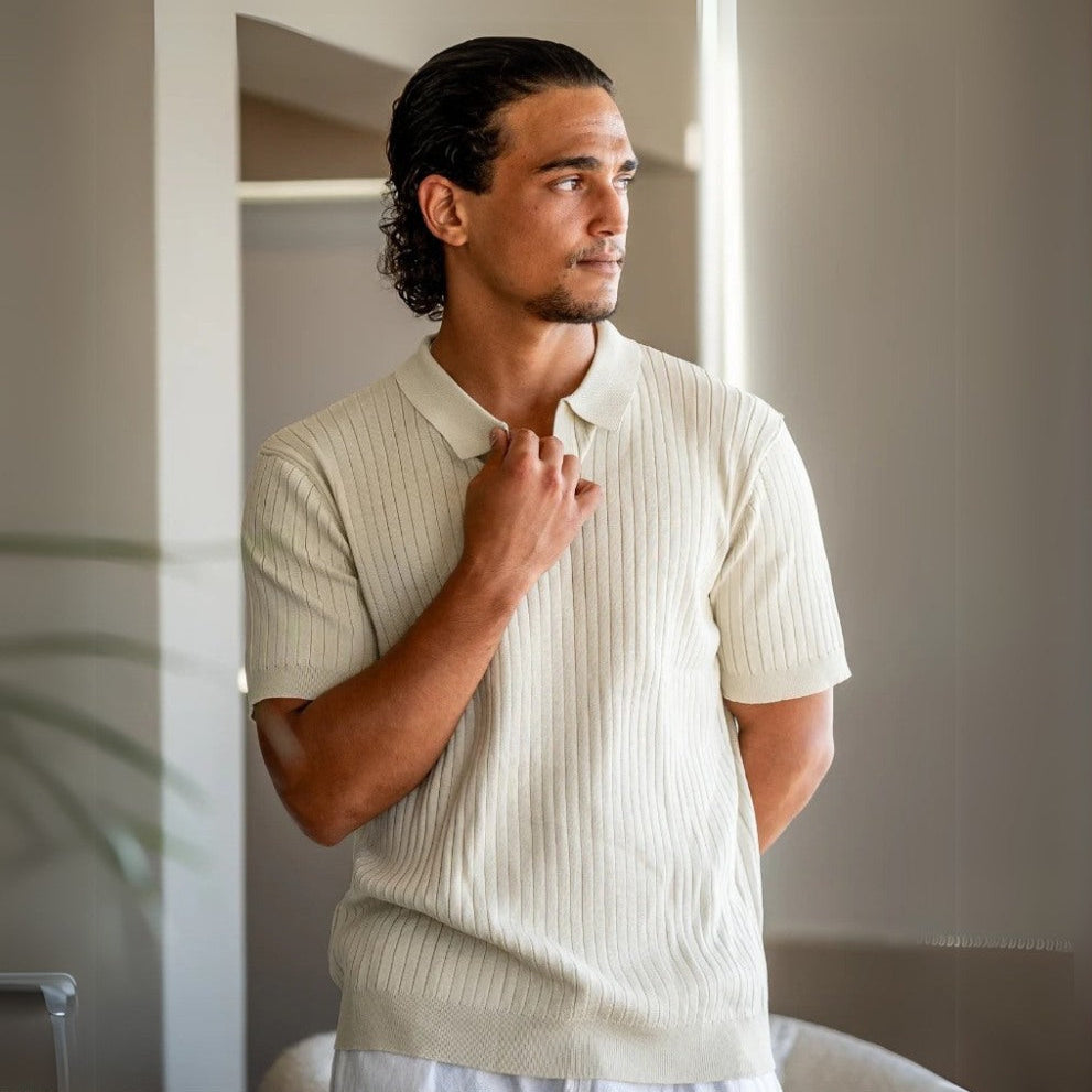 Men's Premium Ribbed Polo Shirt – Sollome
