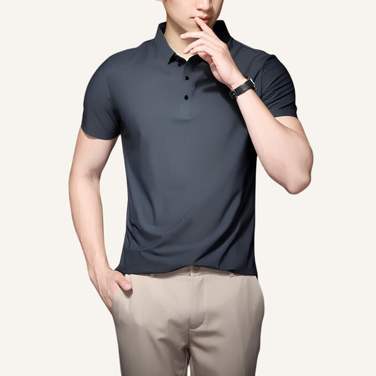 Men's Polo Shirt – Ice Silk Anti-Wrinkle