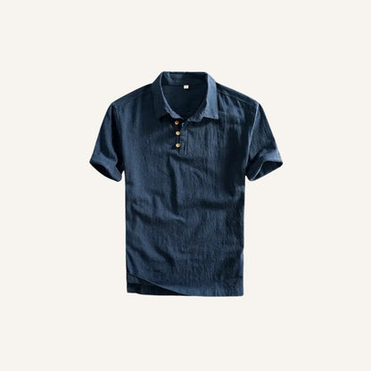 Men's Linen Polo Shirt – Salerno