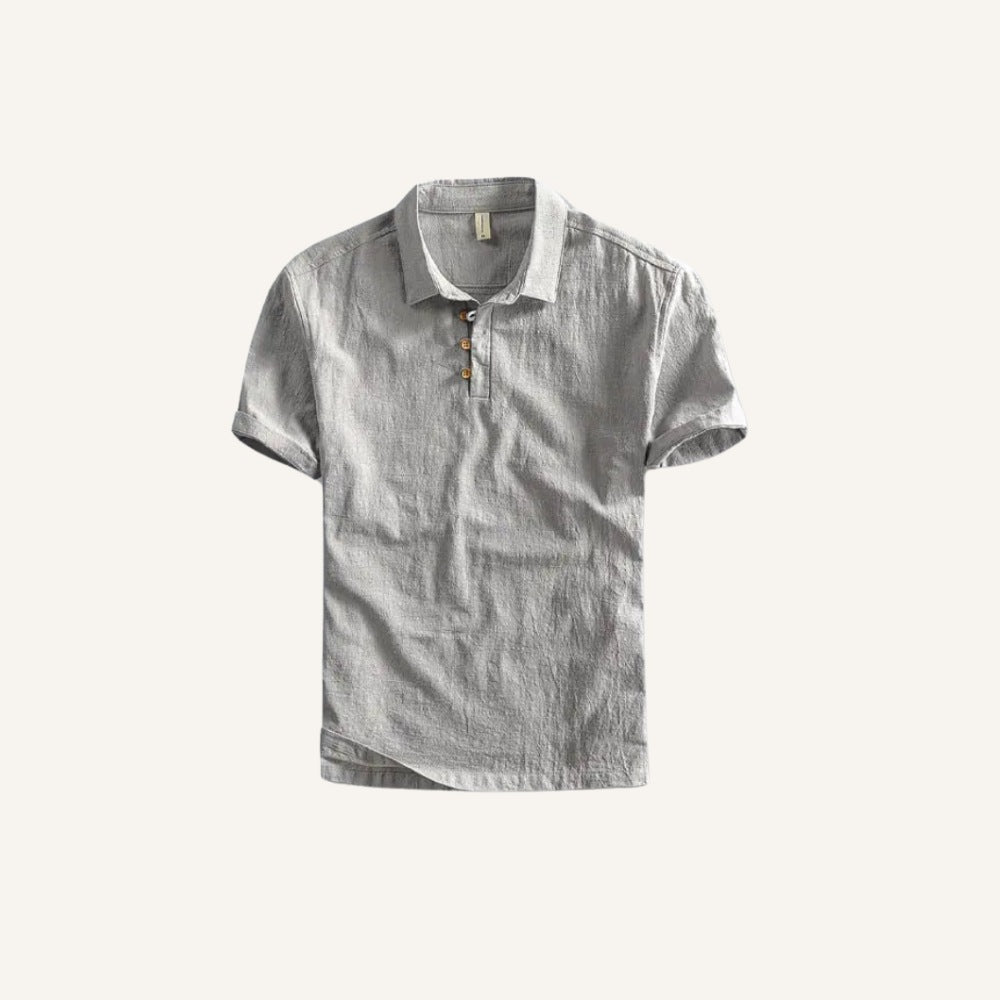 Men's Linen Polo Shirt – Salerno