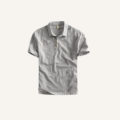Men's Linen Polo Shirt – Salerno