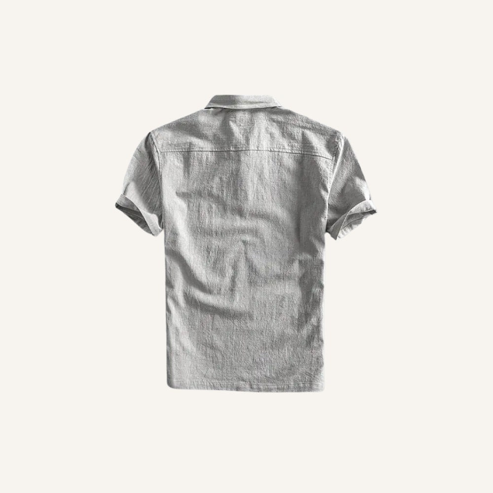 Men's Linen Polo Shirt – Salerno