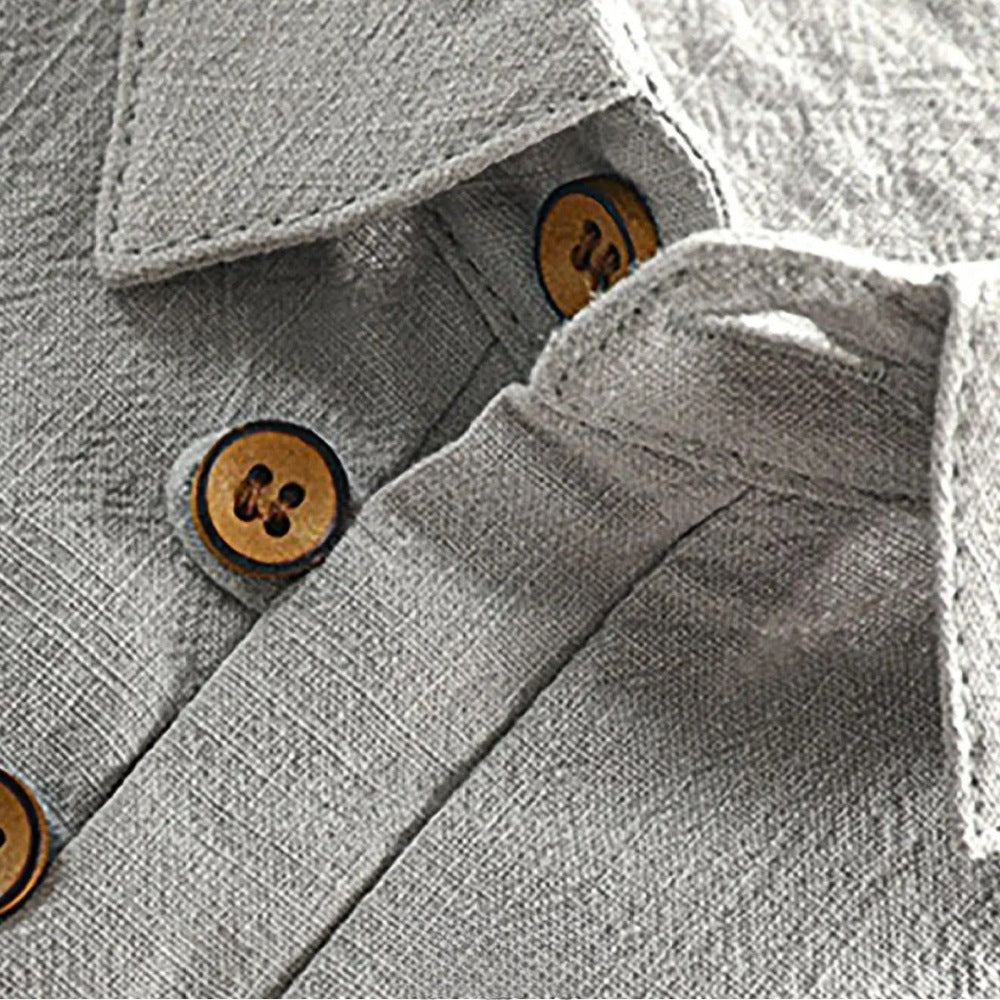 Men's Linen Polo Shirt – Salerno