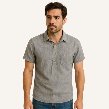 Men's Linen Polo Shirt – Salerno