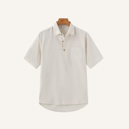 Men's Linen Polo Shirt – Casablanca