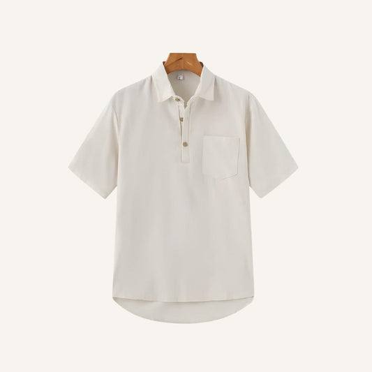 Men's Linen Polo Shirt – Casablanca