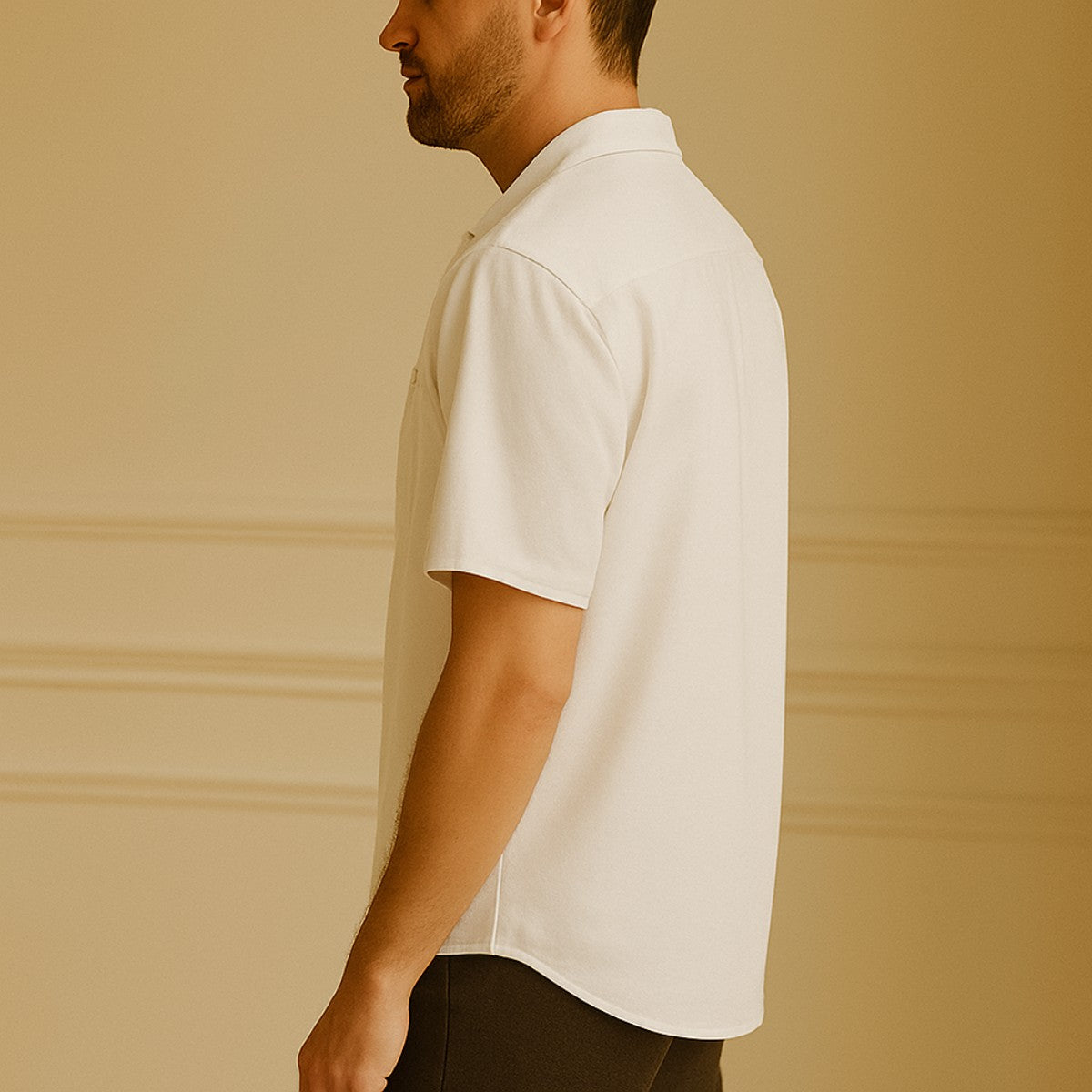 Men's Linen Polo Shirt – Casablanca