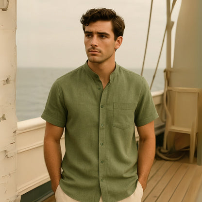 Men's Old Money Linen Shirt – Richelieu