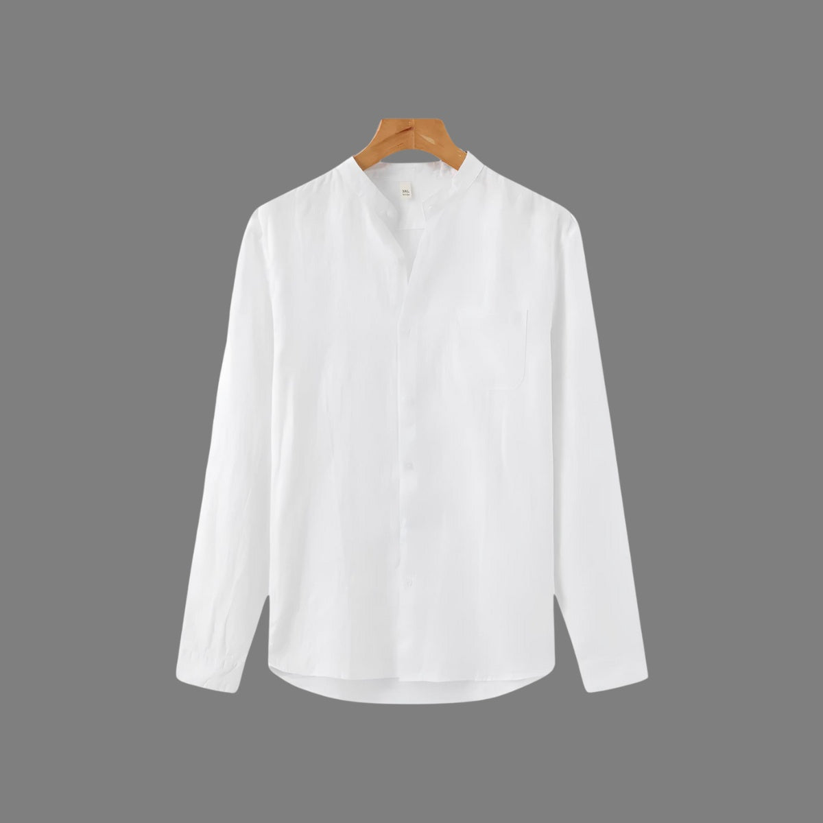 Men's Long Sleeve Linen Shirt – Milford