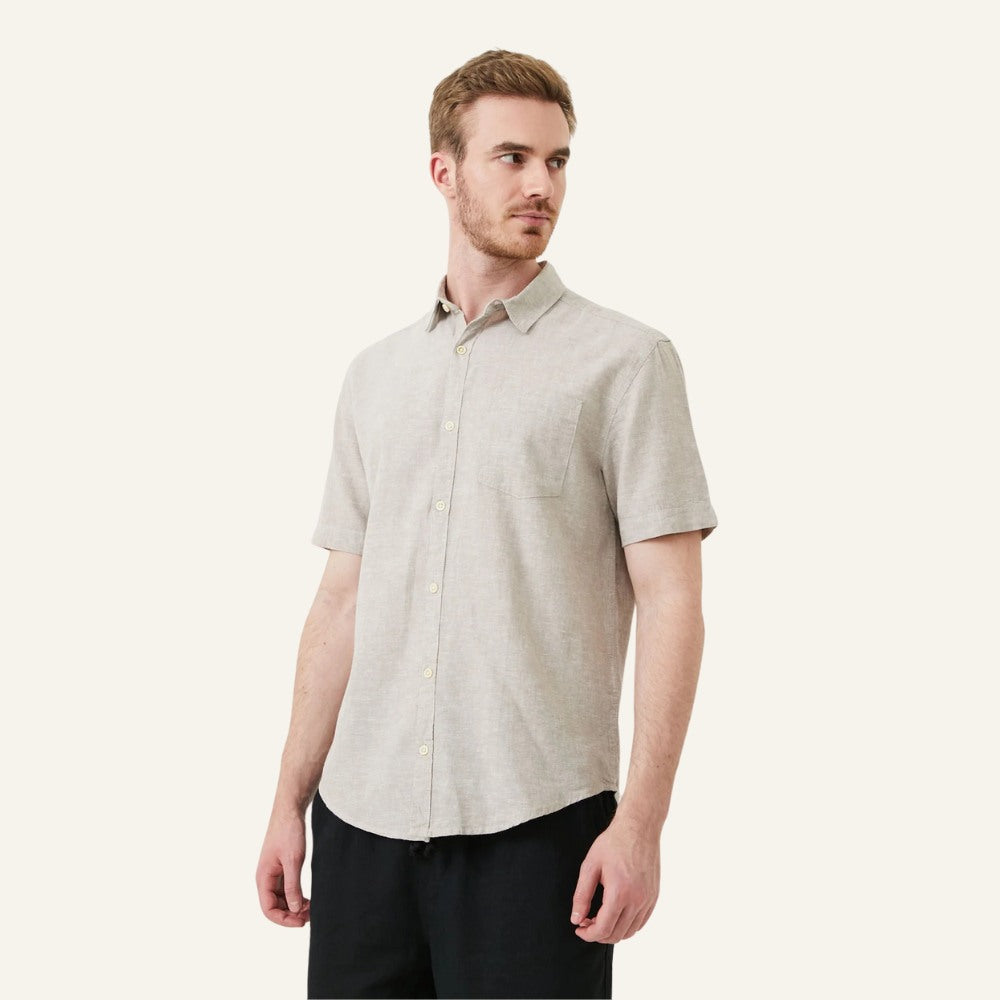Men's Old Money Linen Shirt – Milford