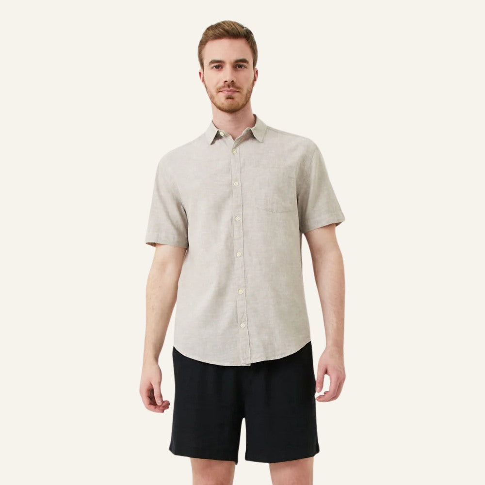 Men's Old Money Linen Shirt – Milford