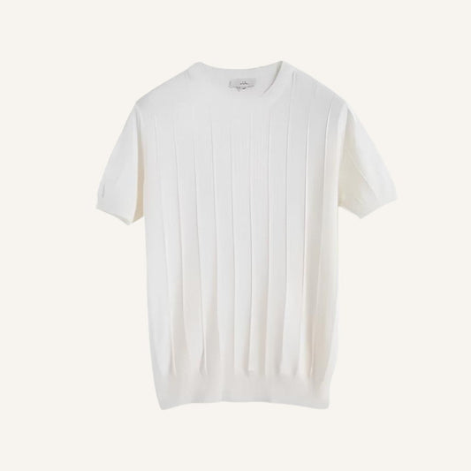 Men's Old Money Textured Knit T-Shirt – Belgrano