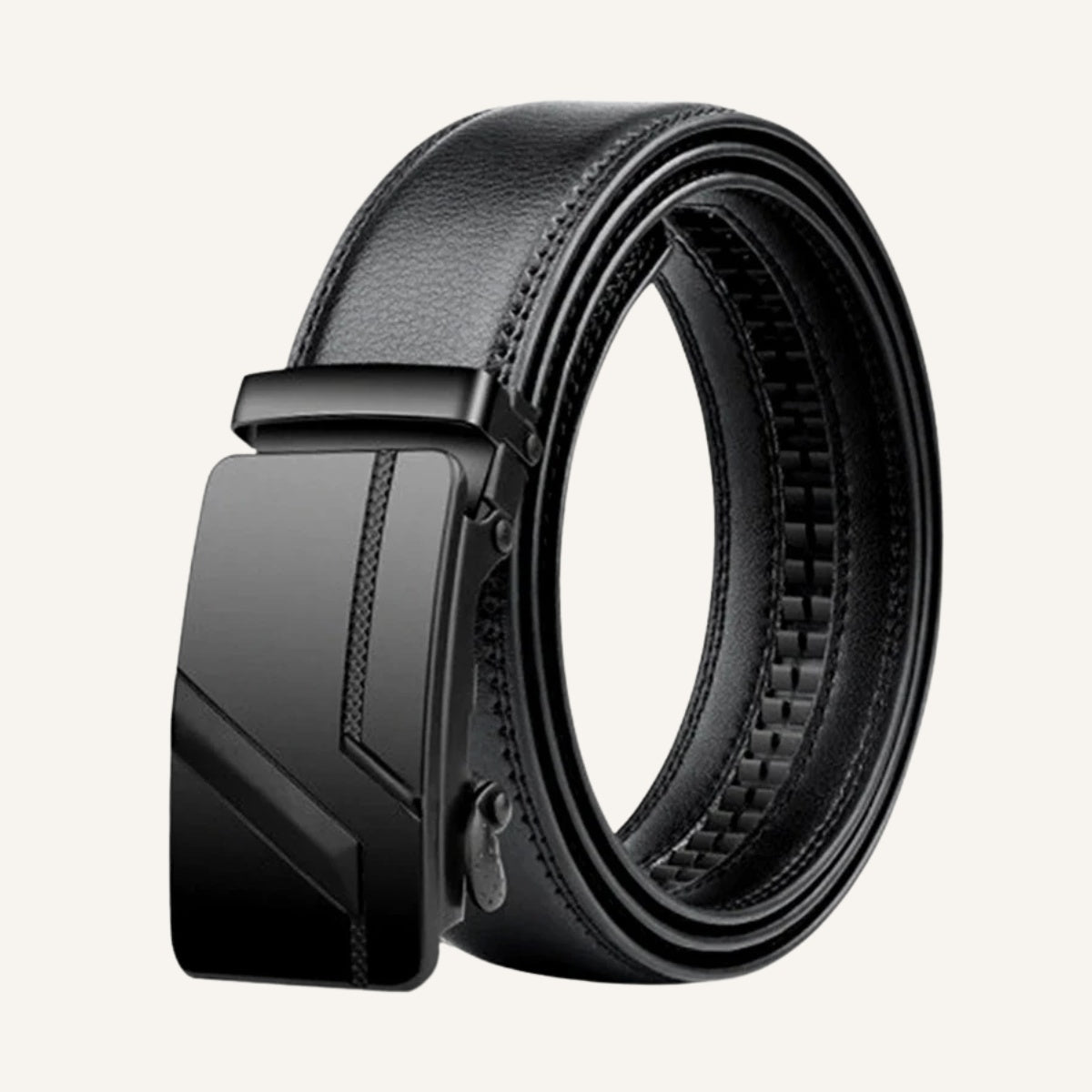 Men's Black Leather Belt –  Eastline Fiarro