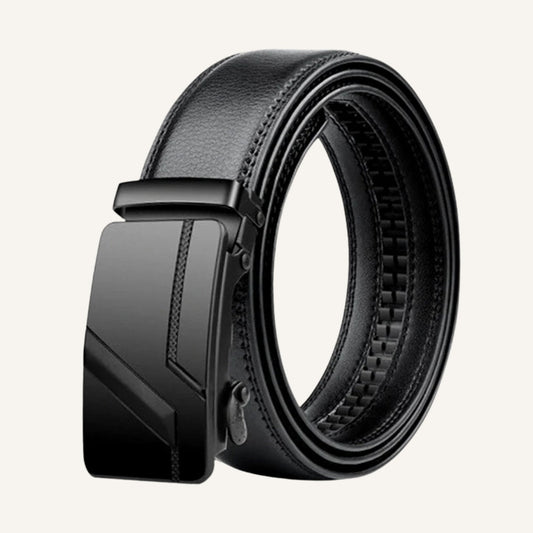 Men's Black Leather Belt –  Eastline Fiarro