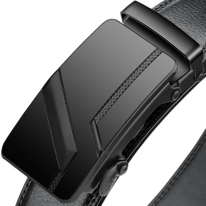 Men's Black Leather Belt –  Eastline Fiarro
