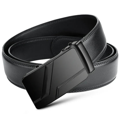 Men's Black Leather Belt –  Eastline Fiarro