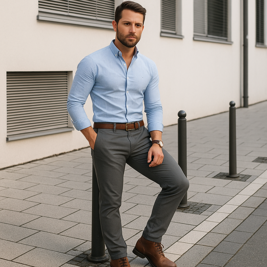 Men's Leather Belt – Eastline West