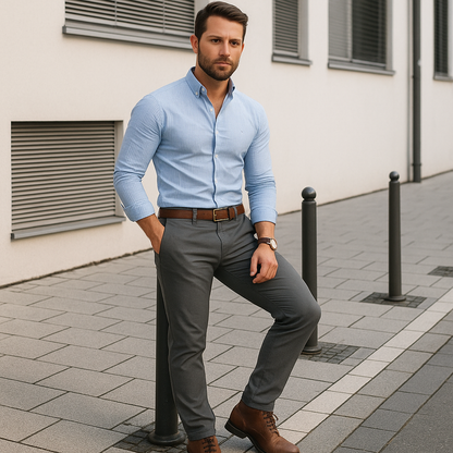 Men's Leather Belt – Eastline West