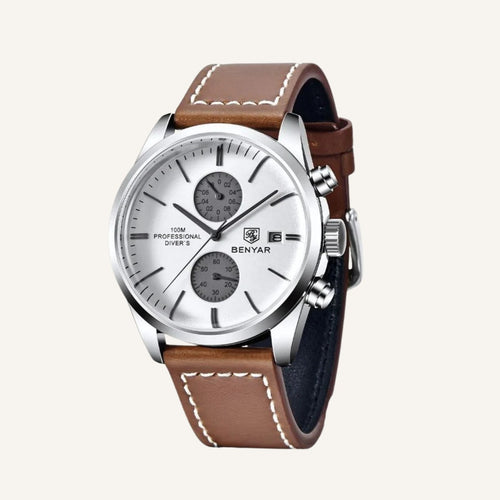 Men's Leather Watch – Eastline Classic