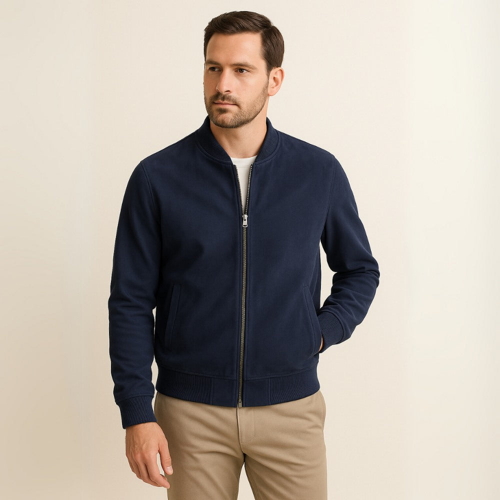 Men's Suede Jacket – Old Money Renoir