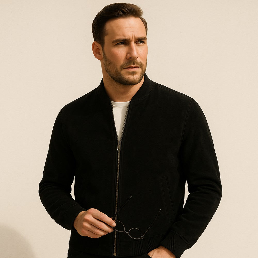 Men's Suede Jacket – Old Money Renoir