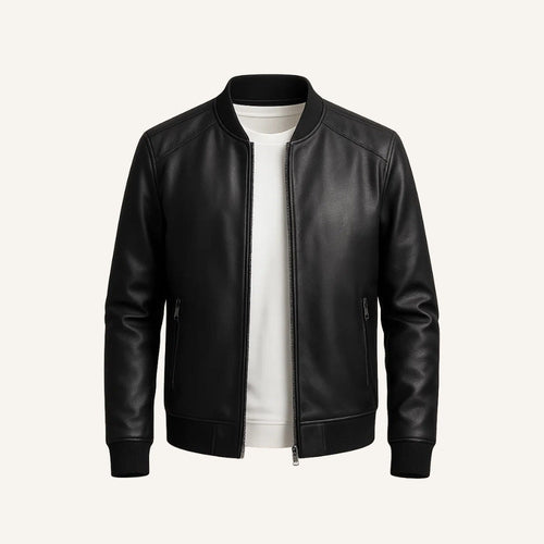 Men's Leather Jacket – Gran Nero
