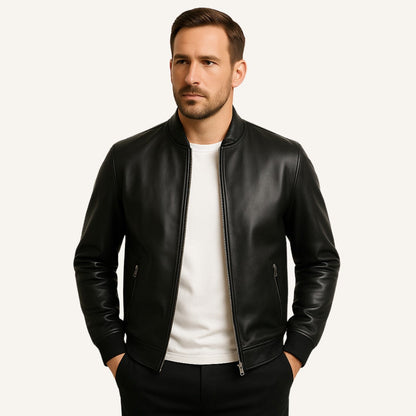 Men's Leather Jacket – Gran Nero