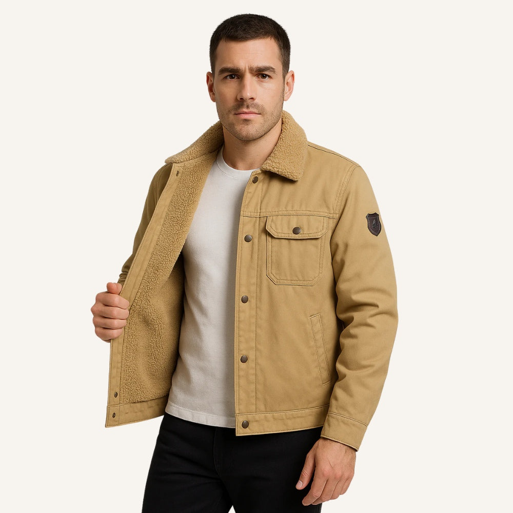 Men's Winter Lined Jacket – Maccini