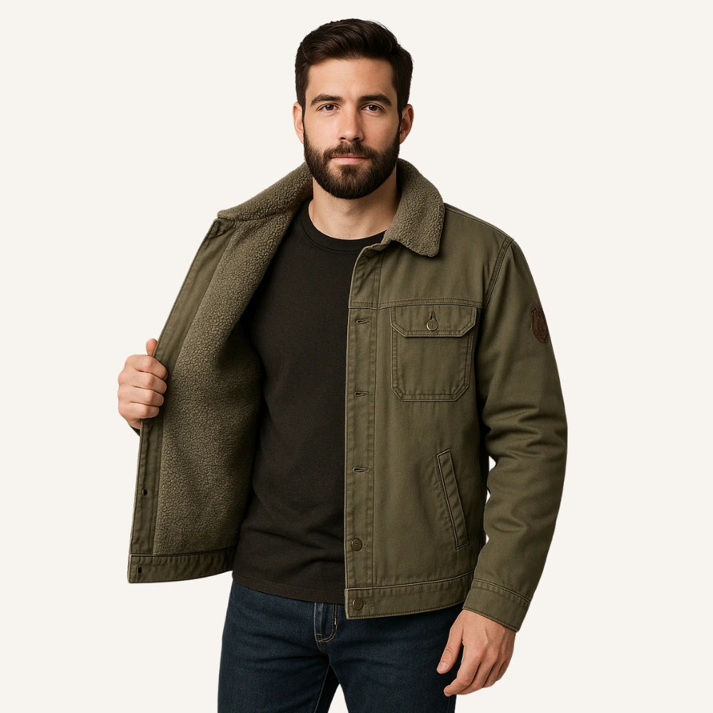 Men's Winter Lined Jacket – Maccini
