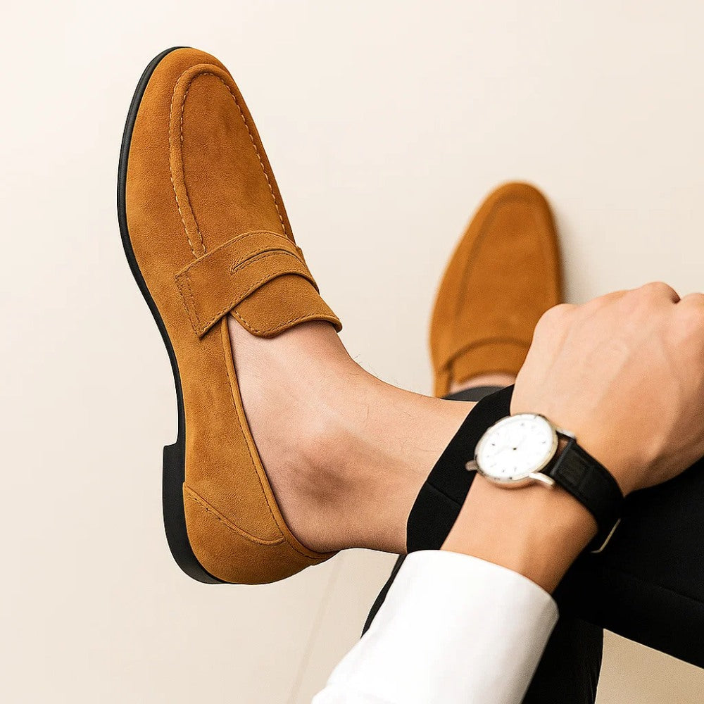 Men's Suede Loafers – Piazzi